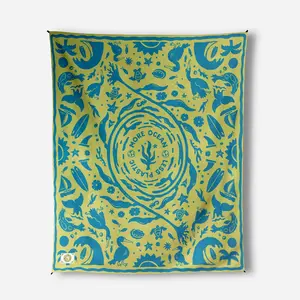 Festival Blanket: Nomadix x 5 Gyres: Kelp Swirl