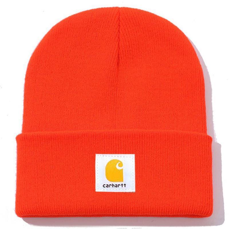 Carhartt hats New Fall & Warm for Outdoor Activities Stylish & Winter Printed Knit Beanie for Adults Windproof