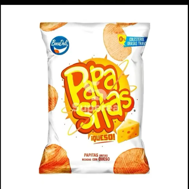 3 Snacks Boca Deli Papa  sitas Con Queso