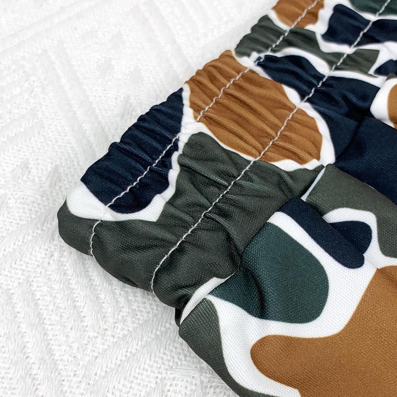 Viral Women's Camo Fitted Micro Shorts - Breathable Machine Washable Chic & Modern Versatile Summer Knit Fabric Bottoms with Vibrant Camouflage Pattern Viral Women's Camo Fitted Micro Shorts - Breathable Machine Washable Chic & Modern Versatile Summer Knit Fabric Bottoms with Vibrant Camouflage Pattern