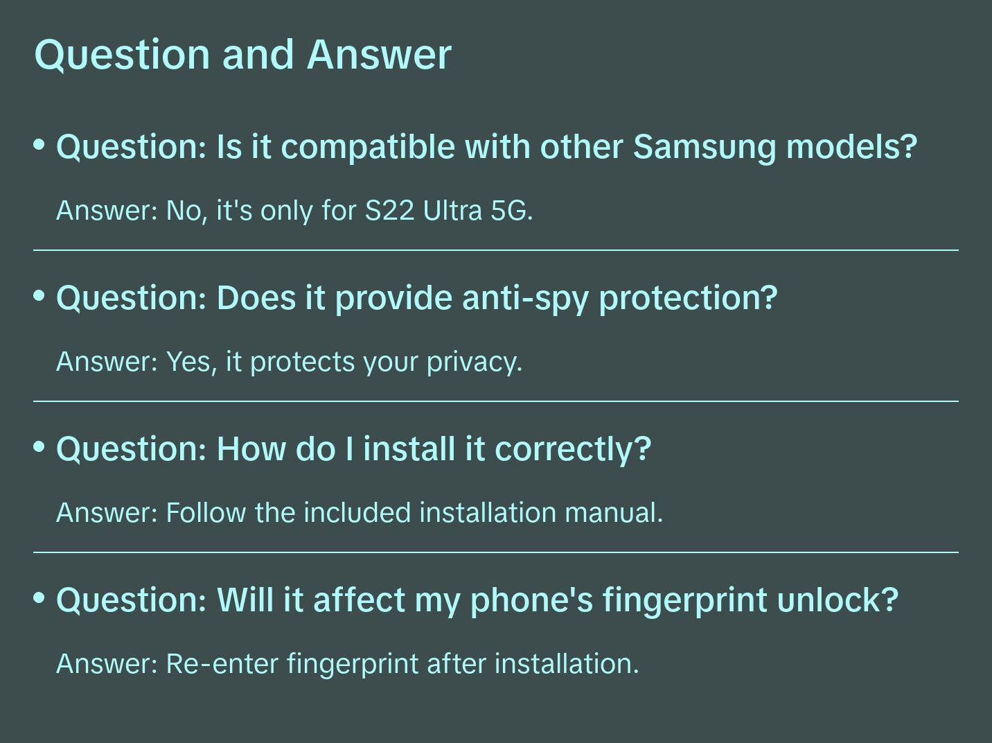 2+2 Pack Galaxy S22 Ultra Privacy Screen Protector - 2 Pack Privacy Film + 2 Pack Camera Lens Tempered Glass, High Clarity Bubble Free, Anti-Spy Protection for Samsung S22 Ultra 5G Cloth Crystal
