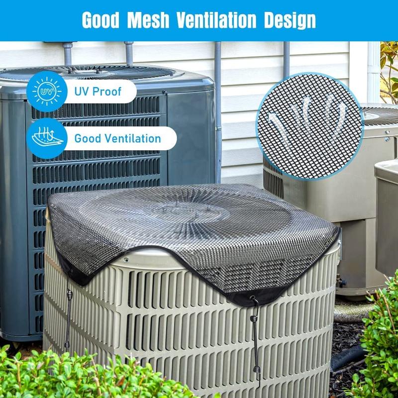 【FaddishDeal】1PC External air conditioning cover, ventilated cover at the top of the external machine, waterproof and durable outdoor Springtok.