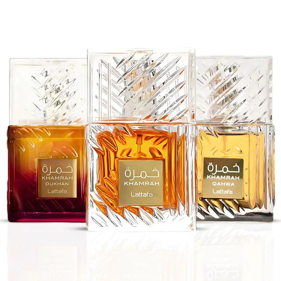 Lattafa Khamrah, Khamrah Qahwa & Khamrah Dukhan Bundle