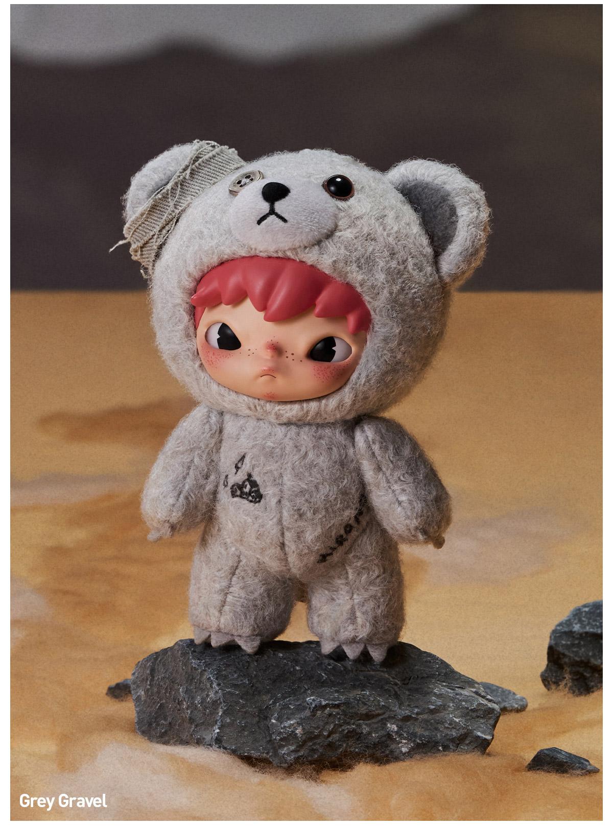 POP MART Hirono Road Journal Series-Plush Doll Pendant Blind Box, Collectible Toys-1.0