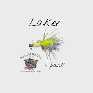 Laker Crappie Jig (pack of 3) 1/16 ounce jig head