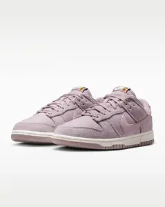 Women's Nike Dunk Low "Flowers" Purple IQ0386-226 Fashion Athletic Sneaker Spring Shoes