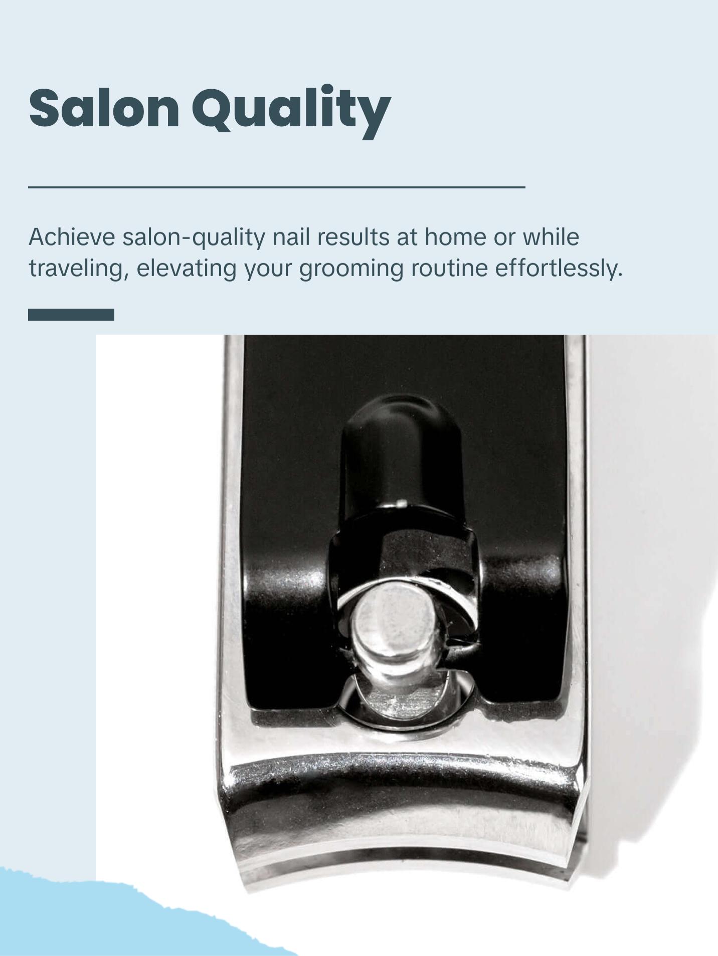 butter LONDON Signature Nail Clippers - Stainless Steel for Manicure and Pedicure