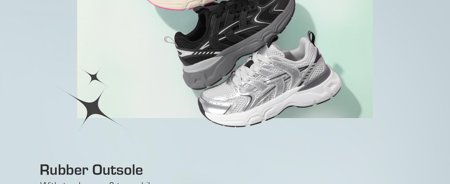 Dream Pairs Kids Shoes Boys Girls Sneakers Tennis Shoes Lace-up Unisex-Child LilLegends Lightweight Breathable Walking Shoes