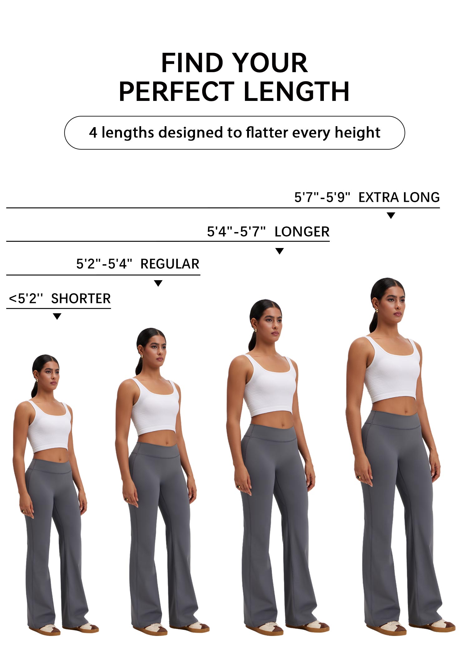 OQQ Women's Casual Pants - High-waisted Loose-Fitting Casual Pants - Comfortable and Elastic Loose Pants with Stretchy Material - Straight Leg Hem SpringStatements