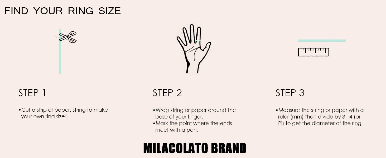 MILACOLATO 1mm Stainless Steel Stacking Rings for Women Thin Gold Plain Band Rings Stackable Knuckle Rings Thumb Pinky Midi Rings Comfort-Fit Size 3/4/5/6/7/8/9