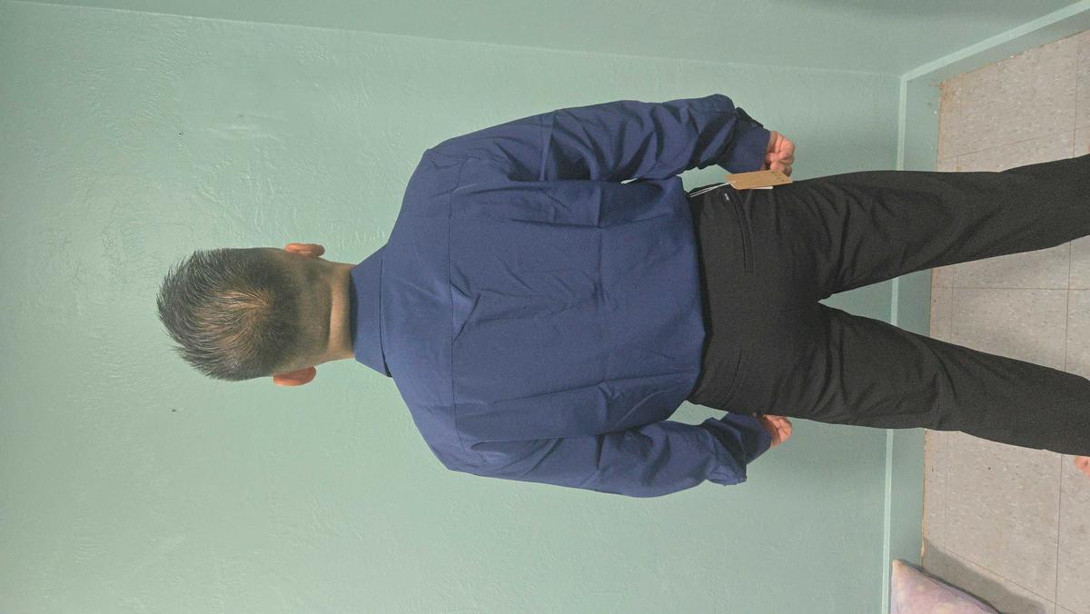 Item: Black-White-Navy, S