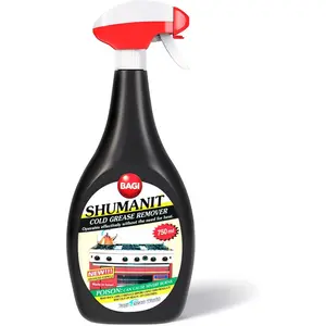 BAGI SHUMANIT - Cold Grease Remover. Spray for The immediate Removal of Stubborn and Burnt fats/Grease