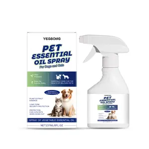 Pet Essential Oil Spray - Fine Mist with Fresh Scent, Gentle Daily Cleansing & Comfort Care for Pets