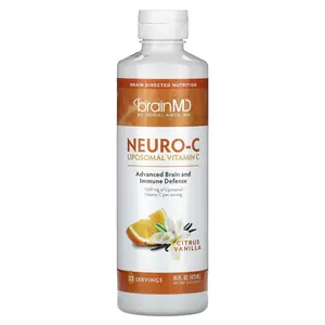 BrainMD Neuro-C, Citrus Vanilla, 16 fl oz (473 ml)