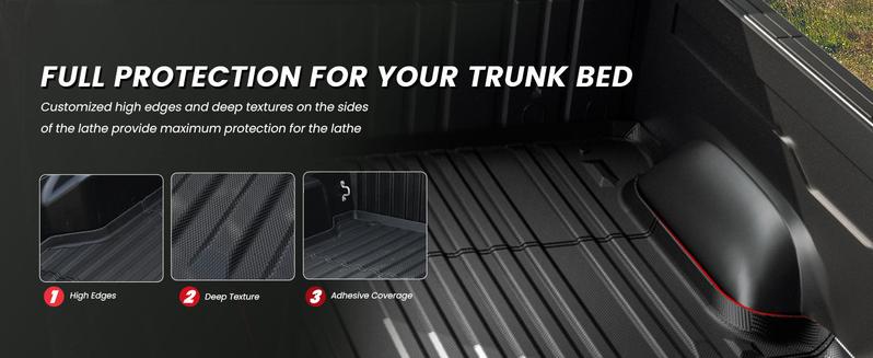 Lasfit fit for 2007-2021 Toyota Tundra Truck Bed Mat or Tailgate Mat