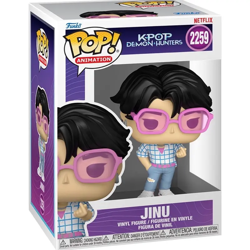 Funko Pop! Jinu #2259 (K-Pop Demon Hunters) Vinyl Figure - Anime - Collectible