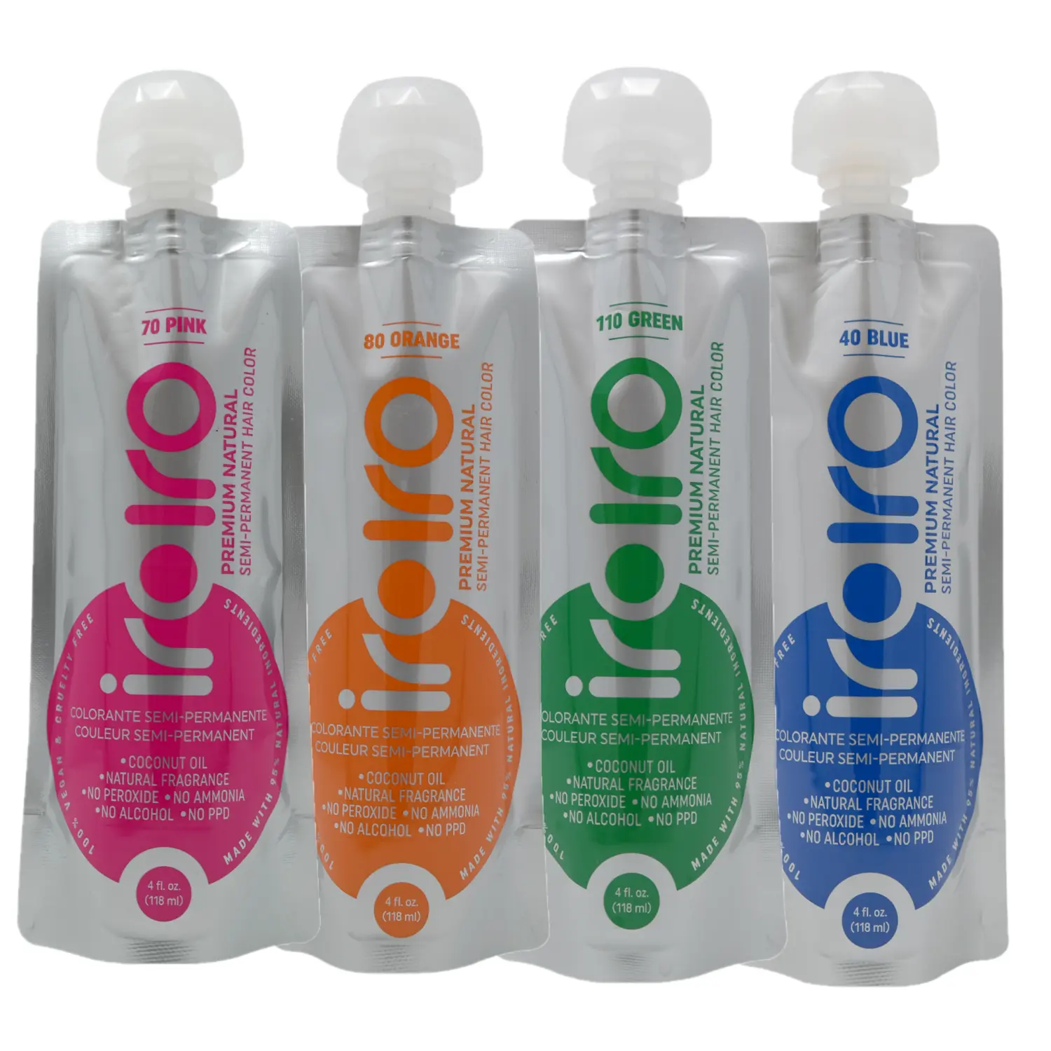 Iroiro Premium Natural Semi Permanent Hair Color Iroiro Premium Natural Semi Permanent Hair Color