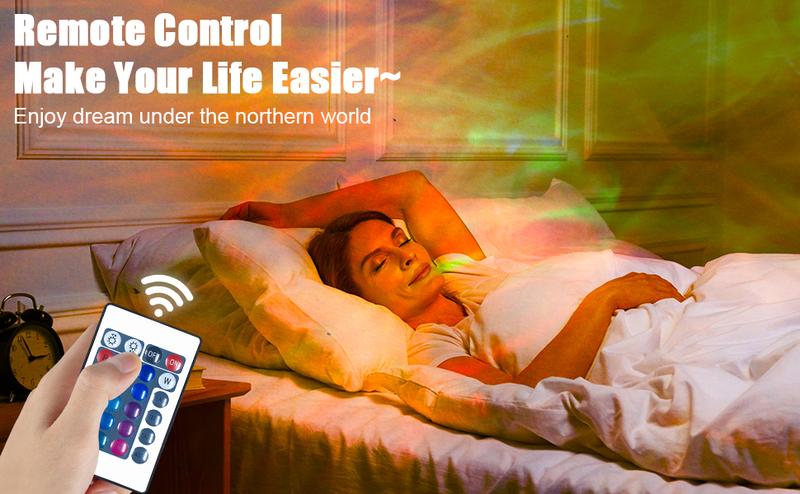 2 In 1 Aurora Borealis Light, 16-Colors Northern Lights Night Light Projector, Star Cloud Projection Lamp with Remote Control, USB Charging Aurora Projector Suitable for Bedroom Home Decoration Gift(Aurora & Star Cloud) round 2 In 1 Aurora Borealis Light, 16-Colors Northern Lights Night Light Projector, Star Cloud Projection Lamp with Remote Control, USB Charging Aurora Projector Suitable for Bedroom Home Decoration Gift(Aurora & Star Cloud) round