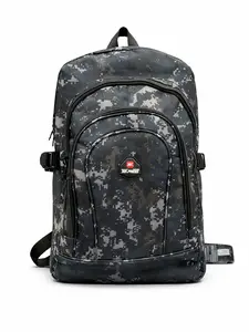 Urban Digital Camo Backpack – Multi-Compartment Travel & School Bag