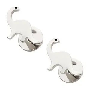 Dinosaur Comfy Earrings. Give your pierced ears some real “rawr-lief” with these adorable flat back dinosaur stud earrings. Hypoallergenic and our exclusive Comfy Flat Backs.