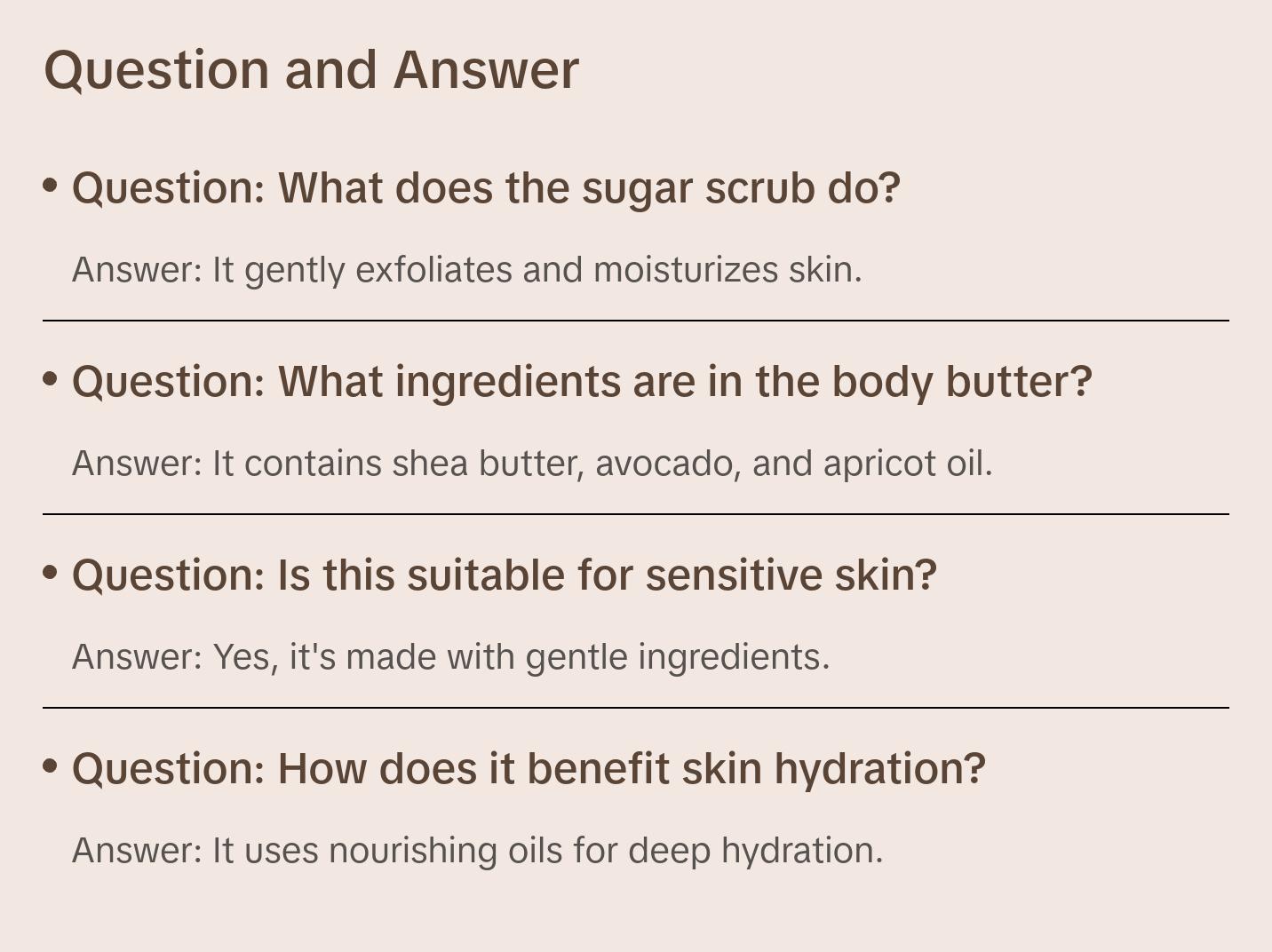 Sugar Body Scrub & Shea Body Butter Duo Set for Smooth and Supple Skin Apricot Avocado Body Care Moisturizing Sugar Glow skin  soothing