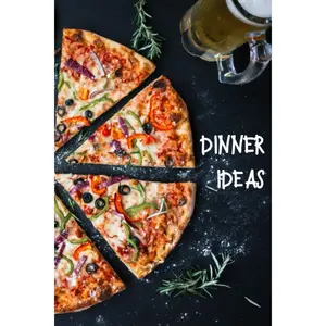DINNER IDEAS: Simple Meal Planner and Shopping List with 52 Weeks Worth of Lists! Paperback – October 22, 2020