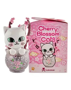 Cherry Blossom Cats Blind Box Vinyl Collectibles