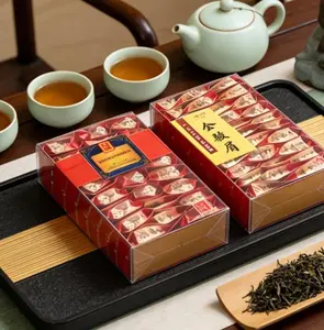 Elegant Wuyi Heritage Set: Zheng Shan Xiao Zhong & Jin Jun Mei Varieties, Time-Honored Craftsmanship, Ideal for Afternoon Tea & Daily Enjoyment, Elegant Gifting Beverage