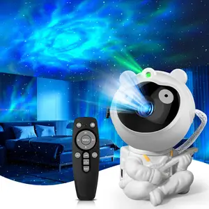 Astronaut Galaxy Projector, Star Projector for Bedroom, Nebula Night Light with Timer and Remote, LED Space Galaxy Lamp for Room Decor, Home Decor, Gifts for Kids, Christmas, Birthday