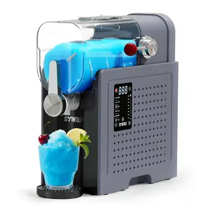 SYINTAO Frozen Drink & Smoothie Maker  No Ice Needed | 6 Functions | 88oz Capacity | Auto-Clean | Great for Home, Parties & Valentine’s Day Sweet Moments