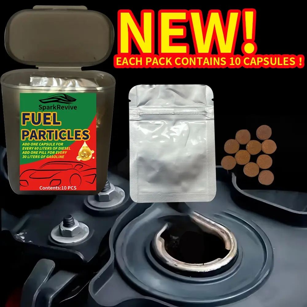 10pcs Fuel Additive Gasoline Capsules Automotive Intake Valve Cleaner Prevent Carbon Accumulation Improve Throttle Response Enhance Driving Performance
