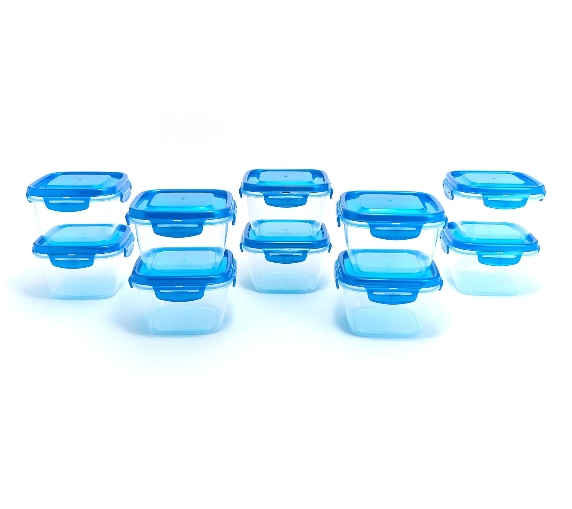 LocknLock 10-Pc SoundLock Mini Square Storage Set