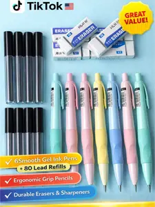 3-Pack/6-Pack Mechanical Pencils, 2.0mm Posture Correction Pencils for Kids, Break-Resistant Lead, Automatic Writing Pencils for Elementary Students & Handwriting Practice