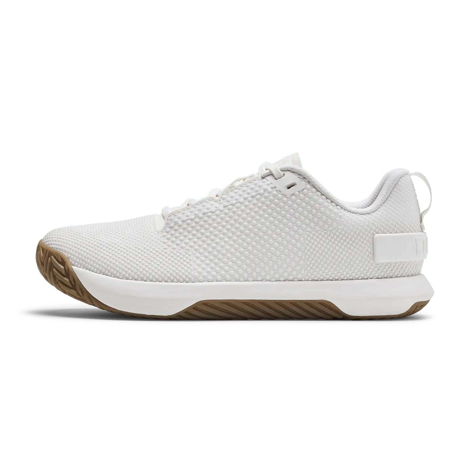 NOBULL Men's Outwork Flex Shoe in Classic White Gum - OG Strength Training Shoe, Durable Gym Trainer, Lifting Sneaker