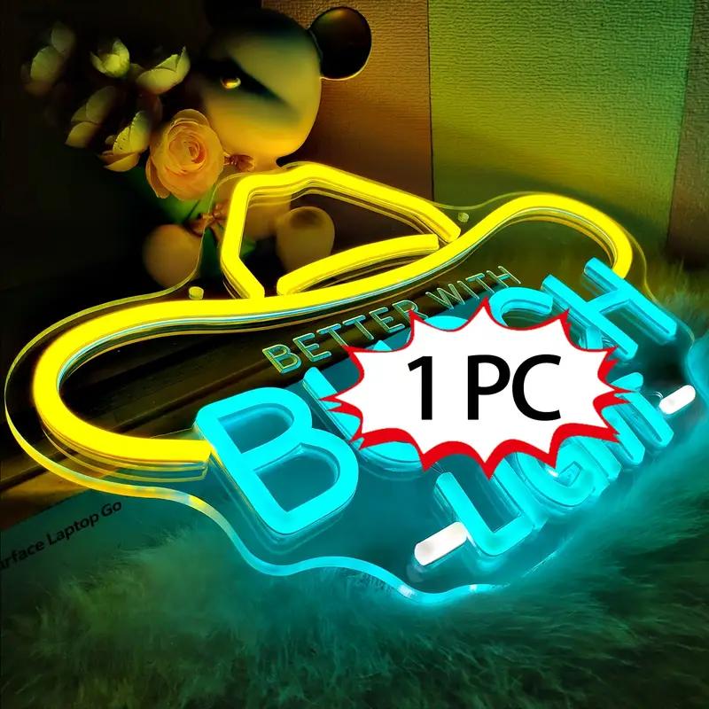 Neon Bar Sign Retail Store Signs for Business Neon Sign for Man Cave & Party Clubs Ideal for Beer Shops Themed Events Home Bar Decor Busxh Light Neon Sign Industry And Science Commercial Signs
