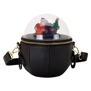 Loungefly Disney Hocus Pocus Sanderson Sisters Flying Dome Figural Crossbody Bag
