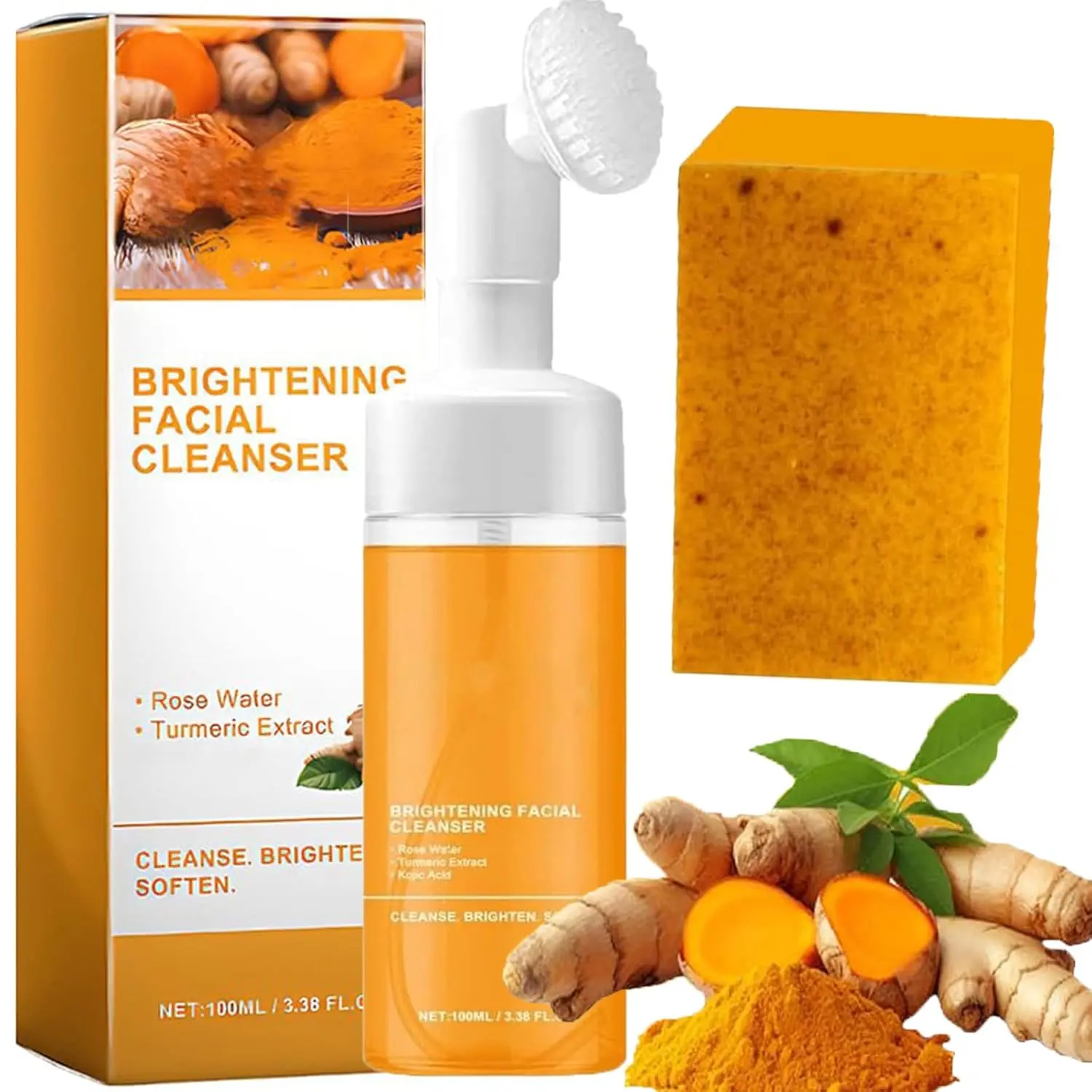 Turmeric Cleansing Milk Buy Turmeric Cleansing Milk and receive a complimentary Turmeric Lemon Soap. Turmeric Cleansing Mousse. Summer Cleansing Gift Pack