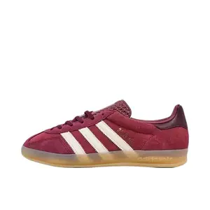 Adidas Gazelle Indoor Shadow Red Off White HQ2661 Women's Fashion Sneaker New