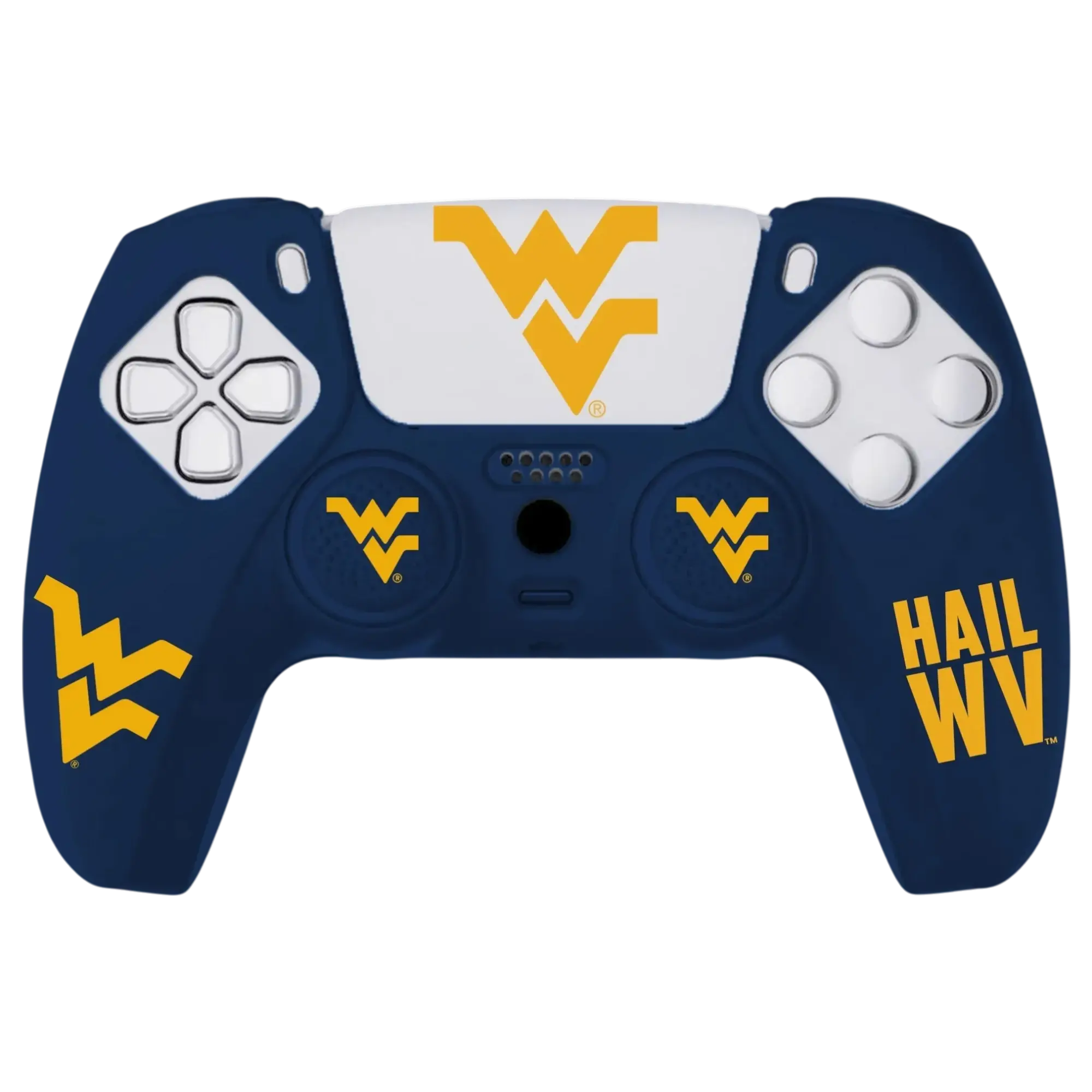 WVU VarsityGripz Campatible for PS5 Starter Kit Dual Sense