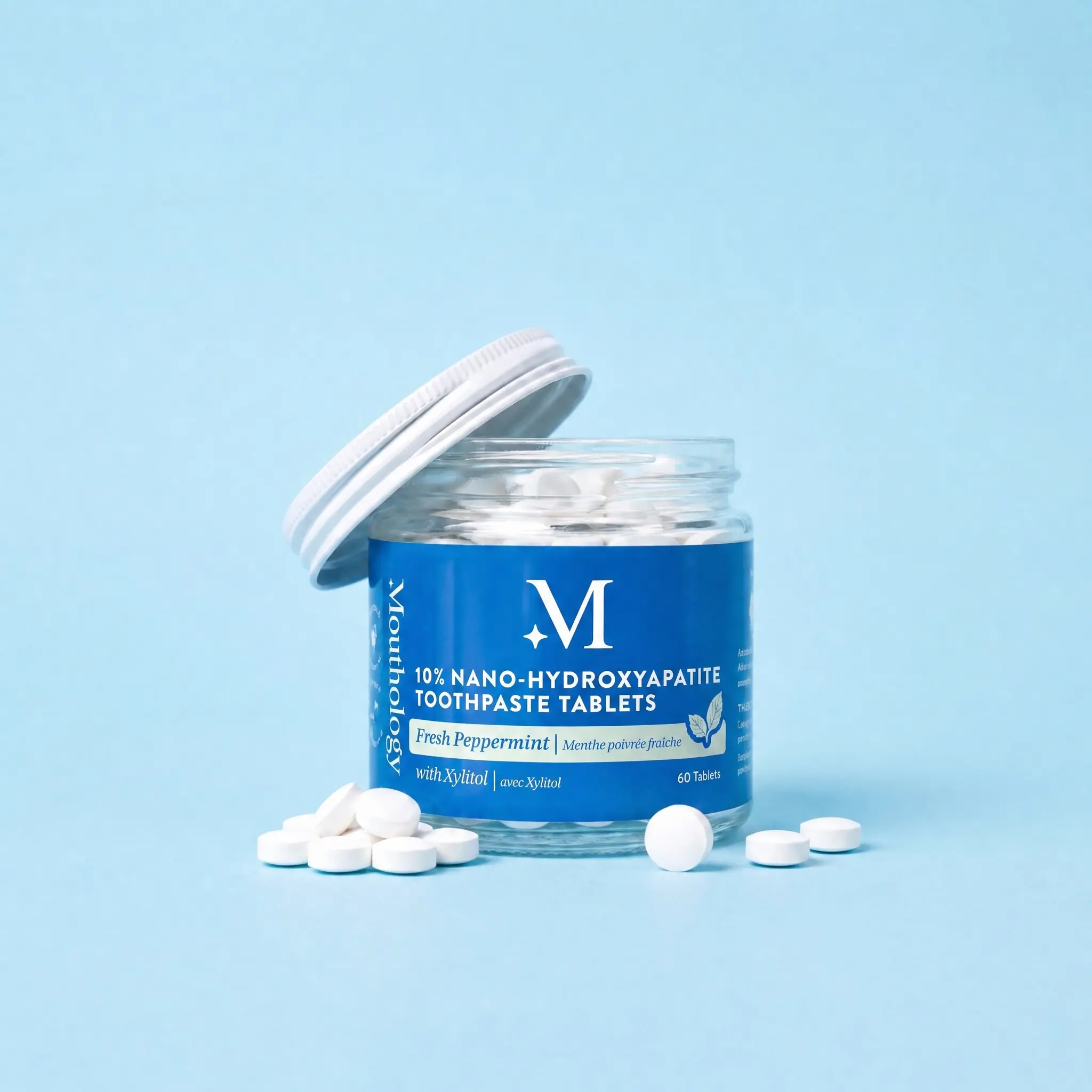 10% Nano Hydroxyapatite Toothpaste Tablets – Fluoride Free Sensitivity Relief