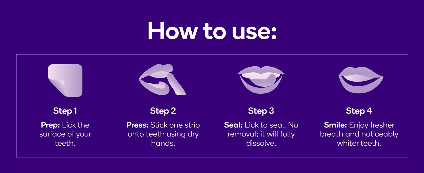 Dissolving Breath Strips-Instantly Fresh Breath, Intense Polar Mint Flavor, 12 Dissolvable Strips Included