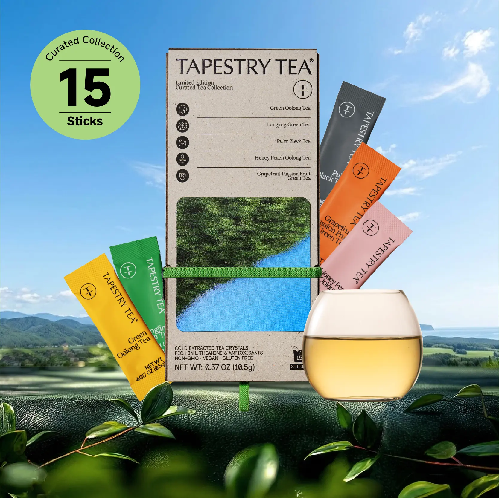 Tapestry Tea Curated Tea Collection Limited Edition Five Exceptional ...