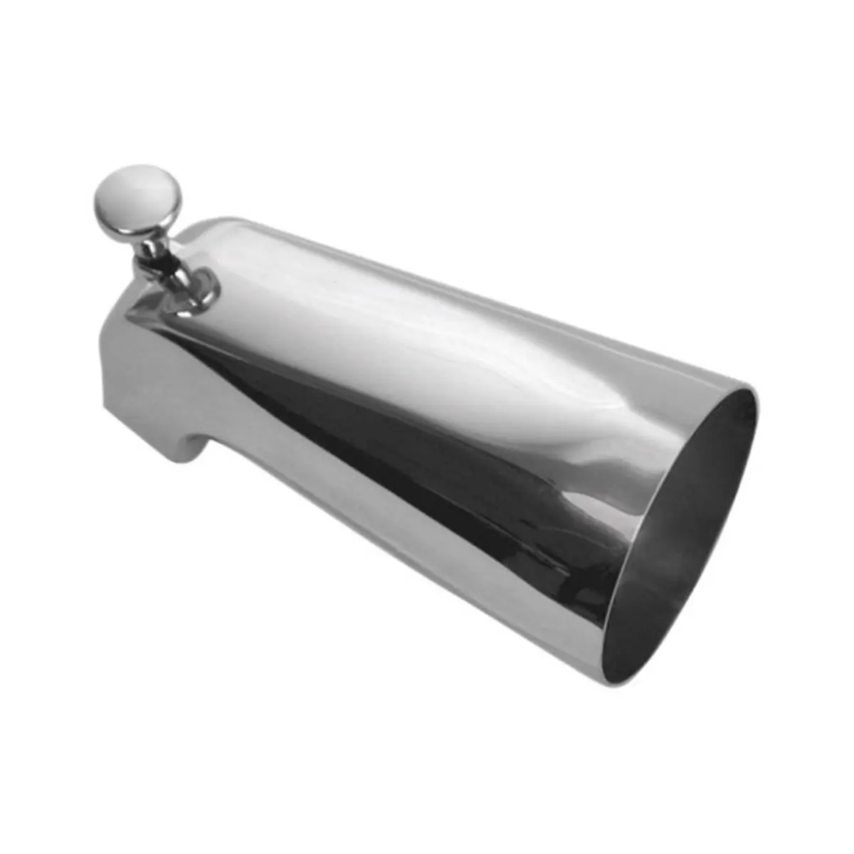 212 MAIN Bathroom Tub Spout with Front Diverter, Chrome-Finish Metal Bathtub Faucet, Compatible with 1/2" Threaded Mount