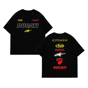 Ducati Firreli Racing 2026 T-shirt, MotoGP World Champion Enthusiast Apparel Streetwear, Super Motorsport