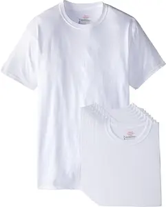 Hanes White Super Soft T-Shirt 2 PACK MENS