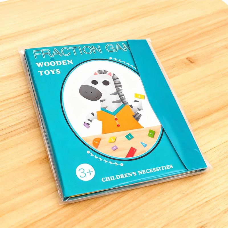 Magnetic Fraction Demonstration Book,1 Set Math Teaching Aid, Learning Toy for Gift, Mathematical Knowledge Training Toys, Interactive Game Props, Educational Material