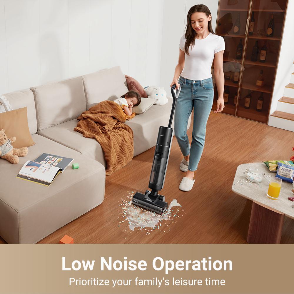 DREAME G10 Pro Elite Wet Dry Vacuum Cleaner, Cordless Vacuum Mop All in One with Auto Self-Cleaning, Up to 30 Mins Runtime, Cordless Floor Cleaner Machine for Hard Floors, Edge Cleaning Wet Dry Vacuum DREAME G10 Pro Elite Wet Dry Vacuum Cleaner, Cordless Vacuum Mop All in One with Auto Self-Cleaning, Up to 30 Mins Runtime, Cordless Floor Cleaner Machine for Hard Floors, Edge Cleaning Wet Dry Vacuum