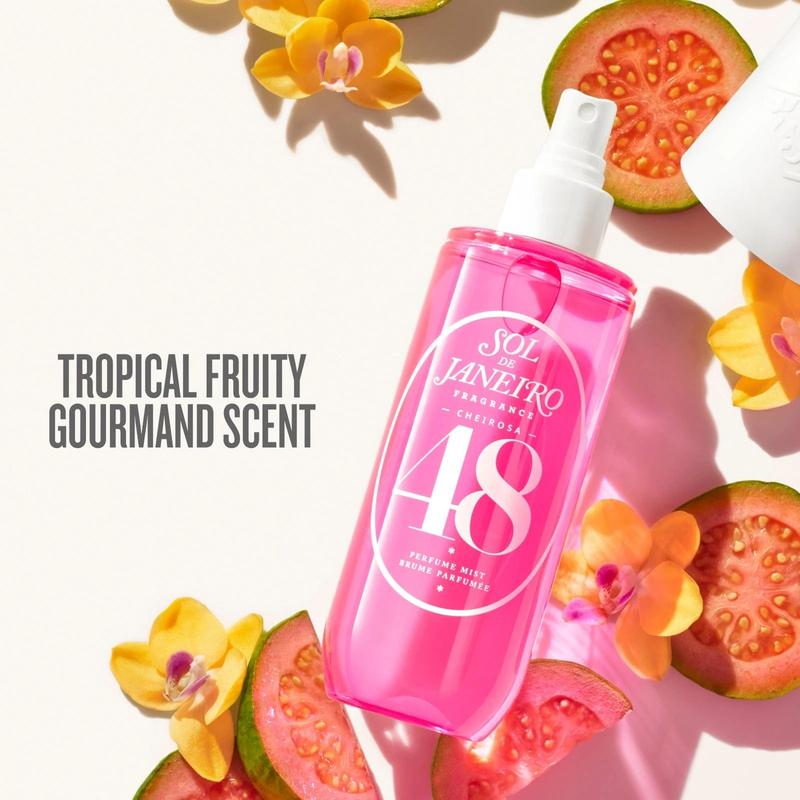 Sol de Janeiro Cheirosa 48 Perfume Mist  - Tropical Juicy Guava Nectar & Sunlit Orchid Fragrance