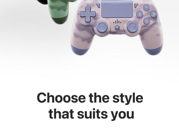 ISHAKO Wireless Game Controller for PS4 PS3 PC Android iOS, With Double Vibration, Motion sensing, Touchpad, Speaker, Type C, Pink PS414