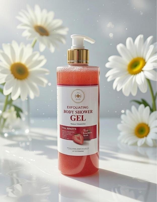 Exfoliating Shower GEL , Natural Extract Soaps 500ML Exfoliating Shower GEL , Natural Extract Soaps 500ML